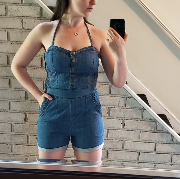 Denim Playsuit - Picture 7 of 12